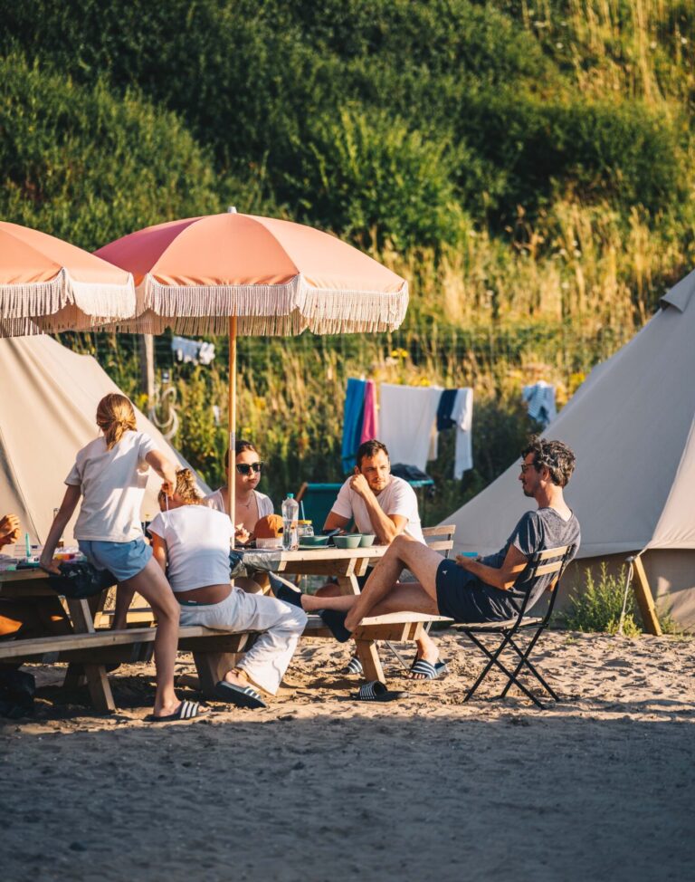 Surfana beach camp Bloemendaal Kamping De Lakens familie strand vakantie